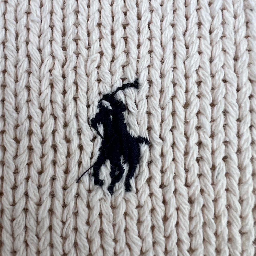 Polo Ralph Lauren Men’s Crème Sweater (Size XL)